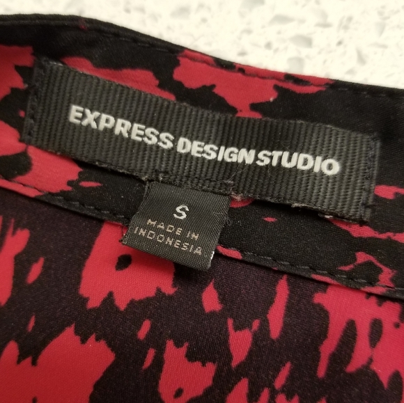 💗Beautiful Express Design Studio Ruffle Front Sleeveless Side Zip Top - Picture 6 of 9